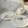 Bone keramische porselein servies sets voor restaurantplaten